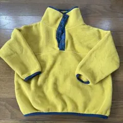 branshes フリースジャケット 100cm イエロー