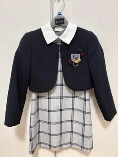 【美品】入学式 セレモニー 120 ボレロ ワンピース