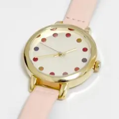 新品 腕時計 未使用 Field Work かわいい ピンク ホワイト ゴールド