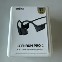 SHOKZ OPENRUN PRO 2 骨伝導イヤホン ブラック