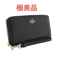【未使用に近い】coach長財布ブラック