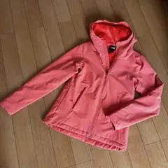 ノースフェイス フルジップパーカー オレンジ asia M