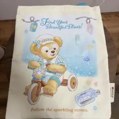 ディズニーシー25周年限定ダッフィーフレンズトートバッグ　ダッフィー