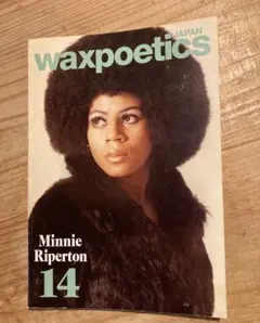 Waxpoetics Japan ミニーリパートンMinnie Riperton