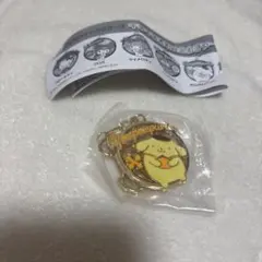 サンリオキャラクターズ キラキラ透明メタルチャーム ポムポムプリン