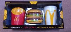 マクドナルド エヴァンゲリオン フィギュアセット 袋付き