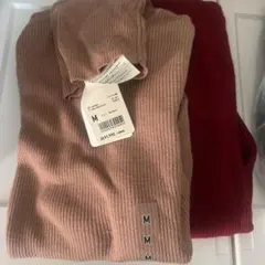 ユニクロ　メリノリブニットセーター 2点セット M