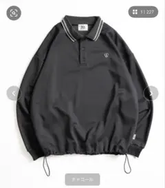 MOSS STITCH LONG POLO SHIRT 鹿の子ロングポロシャツのサムネイル