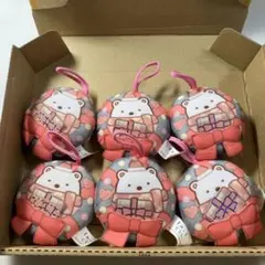 すみっコぐらし マスコット 第1弾 6点セット クリスマス しろくま