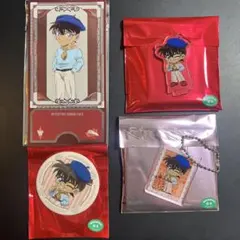 江戸川コナン コナンカフェ 缶バッジ アクリルキーホルダー アクリルスタンド