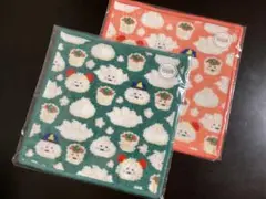 ラブラリー テンシンタベチャイナ！柄の タグ付舟型ポーチと 新品未