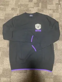 値下げ【美品】PEARLY GATES クルーネックニット ブラック サイズ4