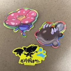 【匿名配送】 ポケモン モウドクキケン ステッカー 3枚セット