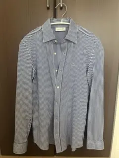 ラコステLACOSTE　ボーダーワイシャツのサムネイル