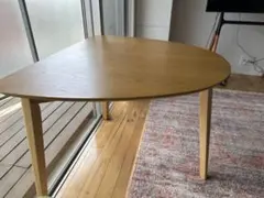 IKEA IKEA 丸テーブル 伸縮テーブル BJURSTA - メルカリ