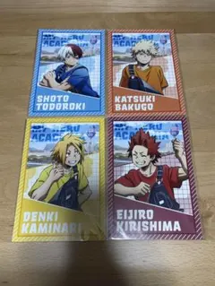 僕のヒーローアカデミア　ヒーロープラザ　購入特典ポストカード 4枚セット