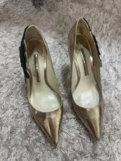 ゴールド ハイヒール 36.5