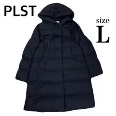 PLST プラステ　ダウンコート　ブラック　サイズL