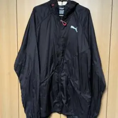 Puma フード付きナイロンジャケット 黒 M