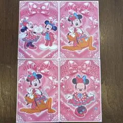 ミッキー・ミニー・プルート ポストカード ３種類コンプリート