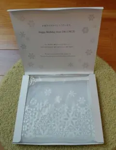 コスメデコルテ　バースデーギフト　メッシュポーチ　白