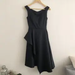 ラグナムーン　LAGUNAMOON ワンピース　フォーマルワンピース　ブラック