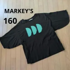 大人MARKEY'S Tシャツ 五分袖北欧CUBE SUGARナチュラン