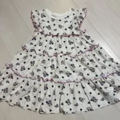 ディズニー ミニー＆デイジー ノースリーブ 원피스 100cm