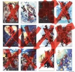 （バラ売り可）キングダムハーツ ミニクリアポスター ロフト　おまけあり