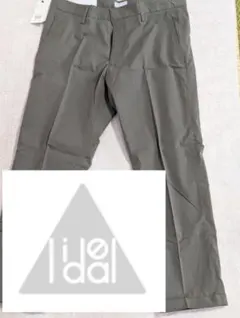 lideal/リディアル/シアサッサー織テーパードパンツ/PURE