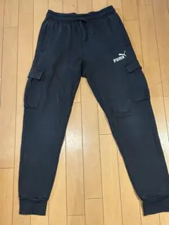 PUMA スウェットカーゴパンツ　S 黒