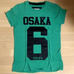 【美品】Superdry OSAKA 6 グリーン Tシャツ Sサイズ