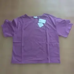 Alotta 半袖Tシャツ パープル Mサイズ　新品　未使用　タグ付き