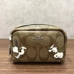 COACH スヌーピーコラボ ポーチ
