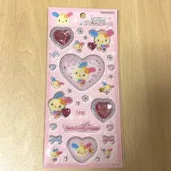 サンリオ　キラキラジュエルシール　バレエコア　ウサハナ