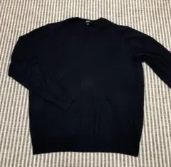 UNIQLO クルーネックコットンニット