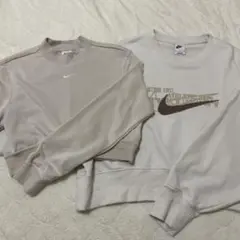 ベージュ スウェット