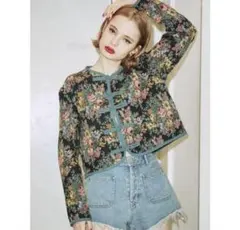 【人気✨】jouetie ゴブランショートチャイナジャケット チャイナ