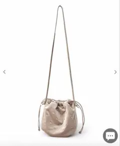 COCO DEAL スタッズ巾着バッグ