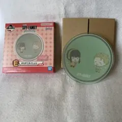 SPY×FAMILY がらすこれくしょ グリーン ロイド＆ヨルプレート