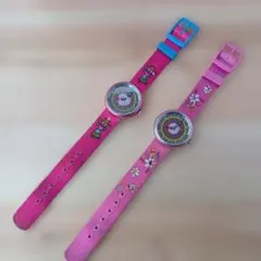 flik flakクォーツ腕時計アルミ2個