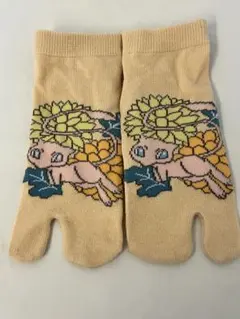 未使用　足袋ソックス 柄 ミュウ ポケモンセンター限定