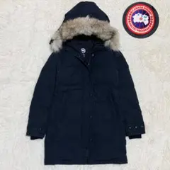 【やーちゃん様専用】カナダグース ダウン マッケンジー コヨーテファー 濃紺 M