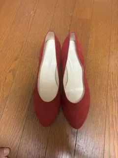 GROVE レッド　パンプスのサムネイル