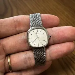稼働品】 Vintage Seikoクレドール 腕時計 スクエア シルバー - メルカリ