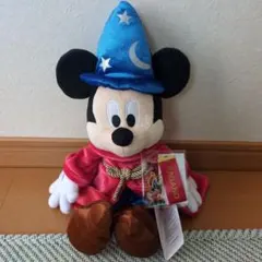 ディズニーストア ファンタジアミッキー ぬいぐるみ長野限定チャーム付き