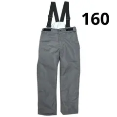新品 スキーパンツ スキーウェア キッズ ジュニア 子供用 チャコール 160