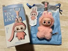 【U】POP MART PIN FOR LOVE ラブブ イニシャル 正規品