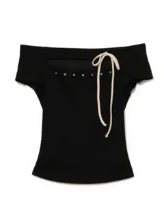 k*a様 andmary Dada ribbon tops black アンドマリー ANDMARY dada ribbon tops black - メルカリ
