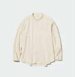 ユニクロ　オーバーサイズスタンドカラーシャツ　Sサイズ